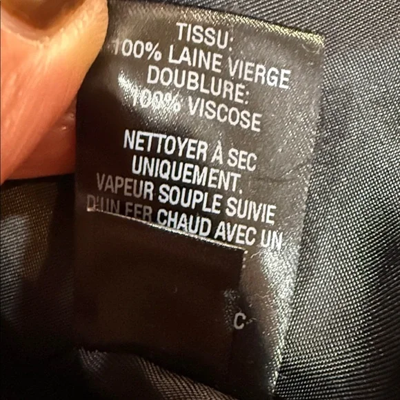 Nili Lotan Women’s Boxy Pimpton Blazer Black Size O Oversized XS - Picture 8 of 12